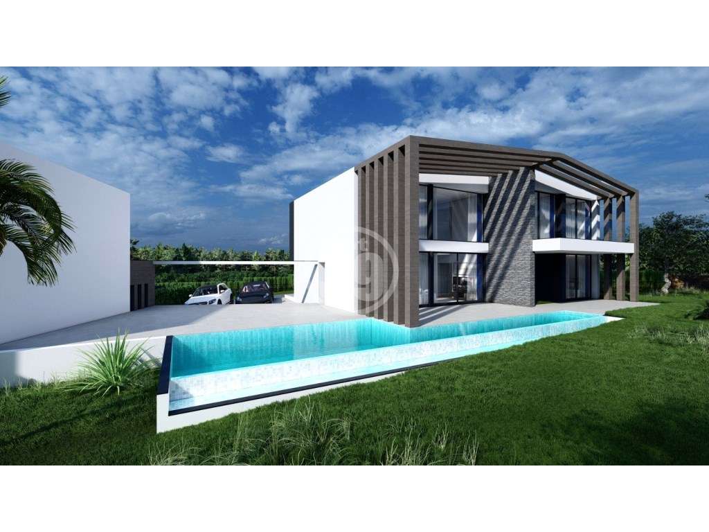 Lote com projeto aprovado - 3 moradias com piscina (Almancil / Loulé) - Grande imagem: 4/18