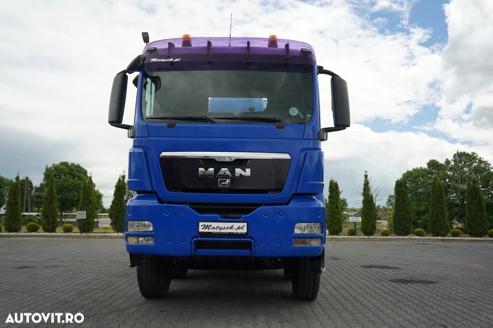 MAN TGS 35.400 / 8x4 / BETONIERĂ / IMER / BETONIERĂ 9 M3 / - 10