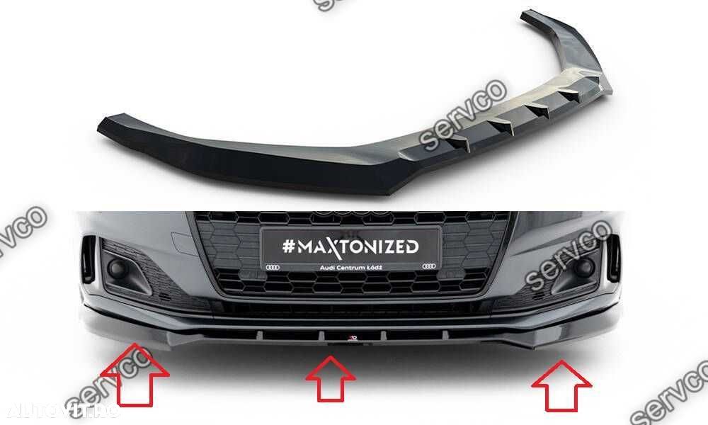 Prelungire bara fata Audi A5 F5 Facelift 2019-2024 v2 - Maxton Design