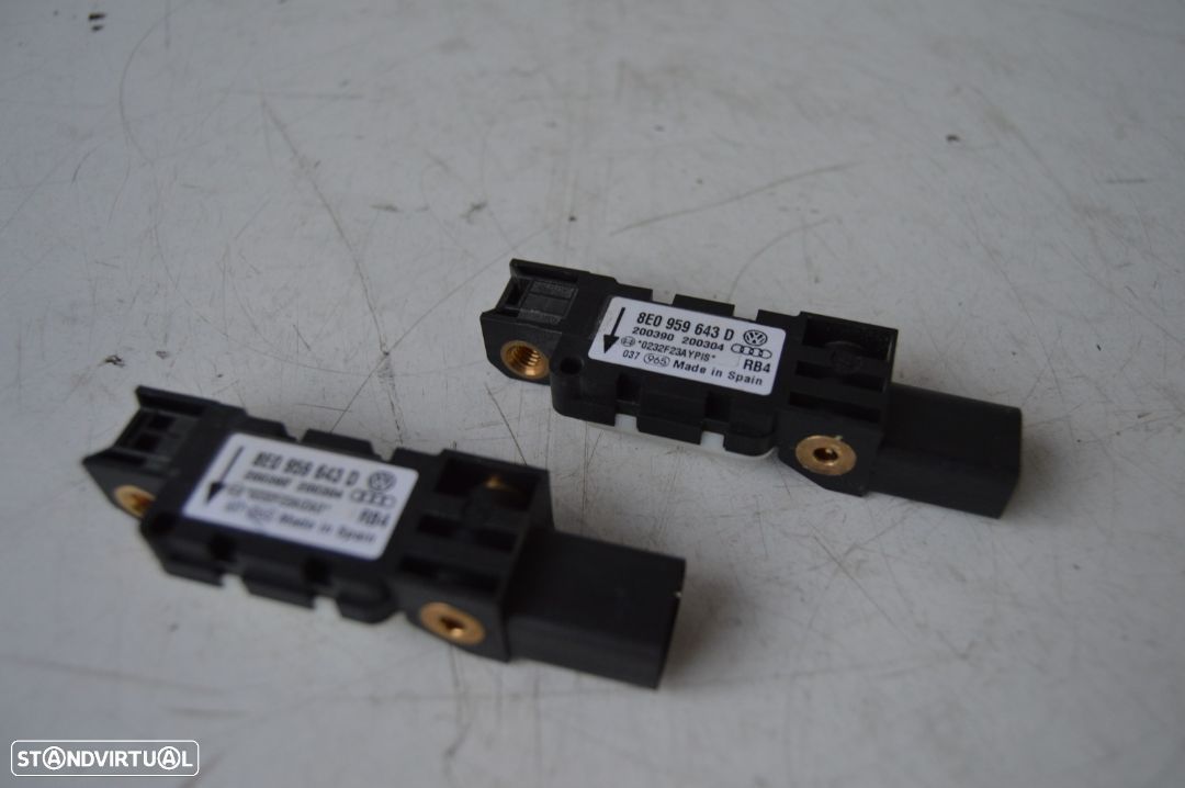 SENSOR IMPACTO AIRBAG SONDA ELETRONICA 8E0959643 8E0959643A AUDI A4 B7 AVANT 2.0 TDI BRE - 1
