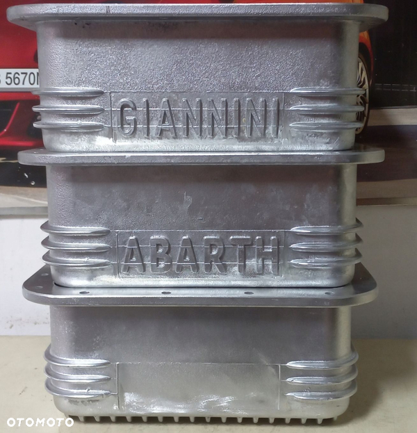 fiat 126p 500 cinquecento miska oleju aluminiowa abarth gannini