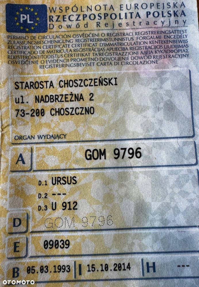 Ursus U 912 - 20