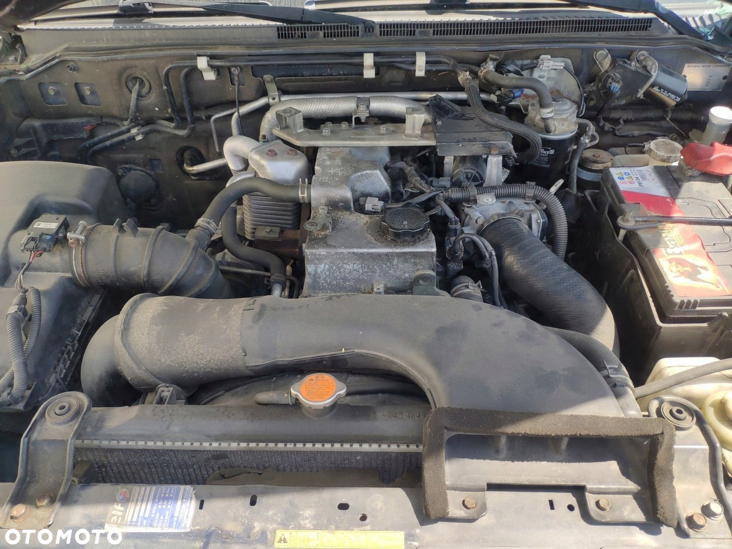 MITSUBISHI PAJERO 4 IV 3.2 DI-D 2007- BELKA POD SILNIK SANKI KOŁYSKA WÓZEK - 2