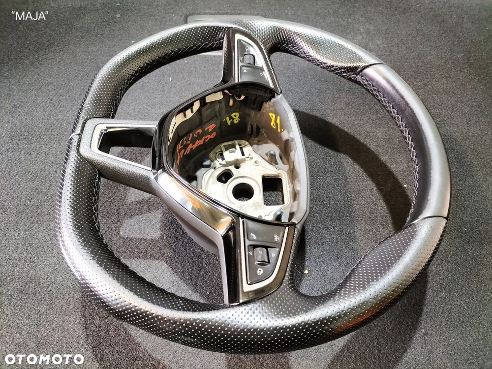 SKODA OCTAVIA III LIFT 565419091E 5E0419685A SKÓRZANA MULTIFUNKCYJNA KIEROWNICA DSG ŁOPATKI MULTIFUNKCJA SKÓRA ORYGINAŁ - 9