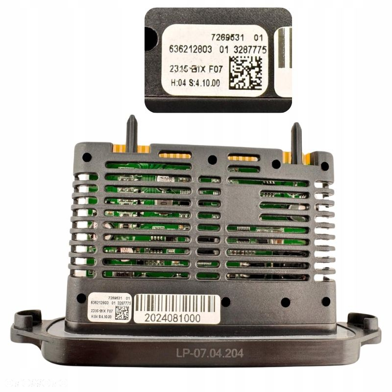 Kaseta sterownik TMS moduł lamp NIESKRĘTNYCH do BMW 5 F10 F11 F07 7269531 - 3