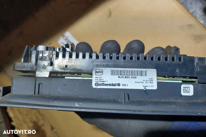 Comanda AC 6J0820043 Seat Ibiza 4 6J [2008 - 2012] SC hatchback 3-usi - 2