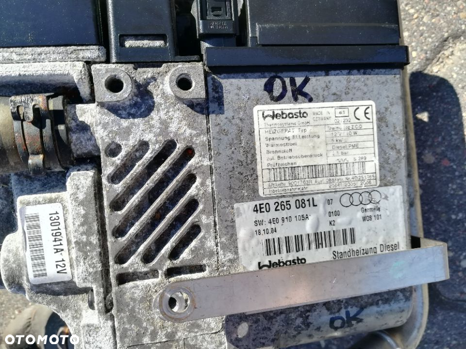 BŁOTNIK, CHŁODNICA, PAS PRZEDNI, WENTYLATOR, DESKA ROZDZIELCZA AUDI A8 B3 - 7