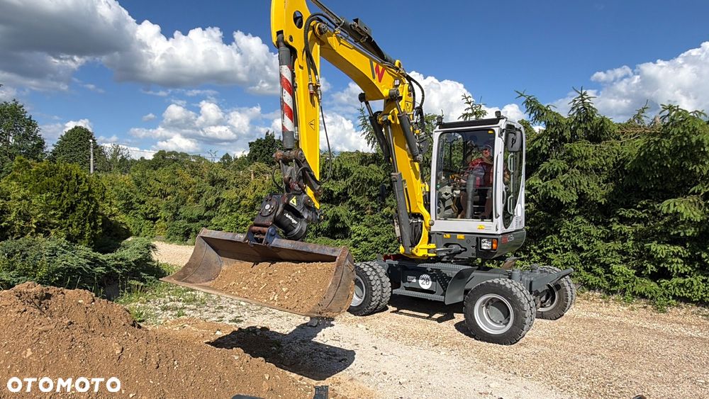 Wacker Neuson Koparka Kołowa 6 TON Wacker NEUSON 6503 -2 Pług Ramię Long 3 Łamane POWERTILT Lenhoff Klimatyzacja łyżki przedsiębierne MS03 6503 ew65 wiertnica  Takeuchi TB175W Yanmar B75W widły grabie - 11