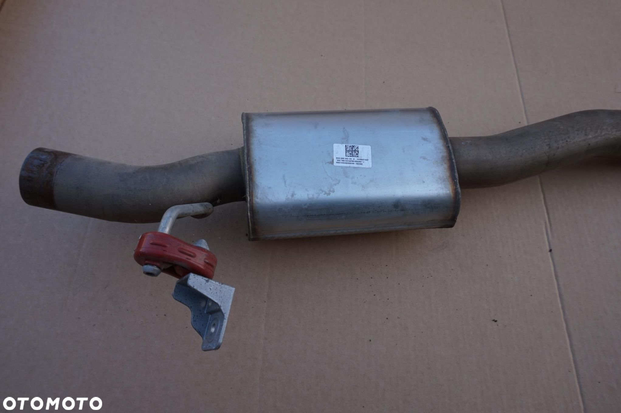 WYDECH TŁUMIK AUDI TT 8S 8S0253181H 2.0TFSI - 4