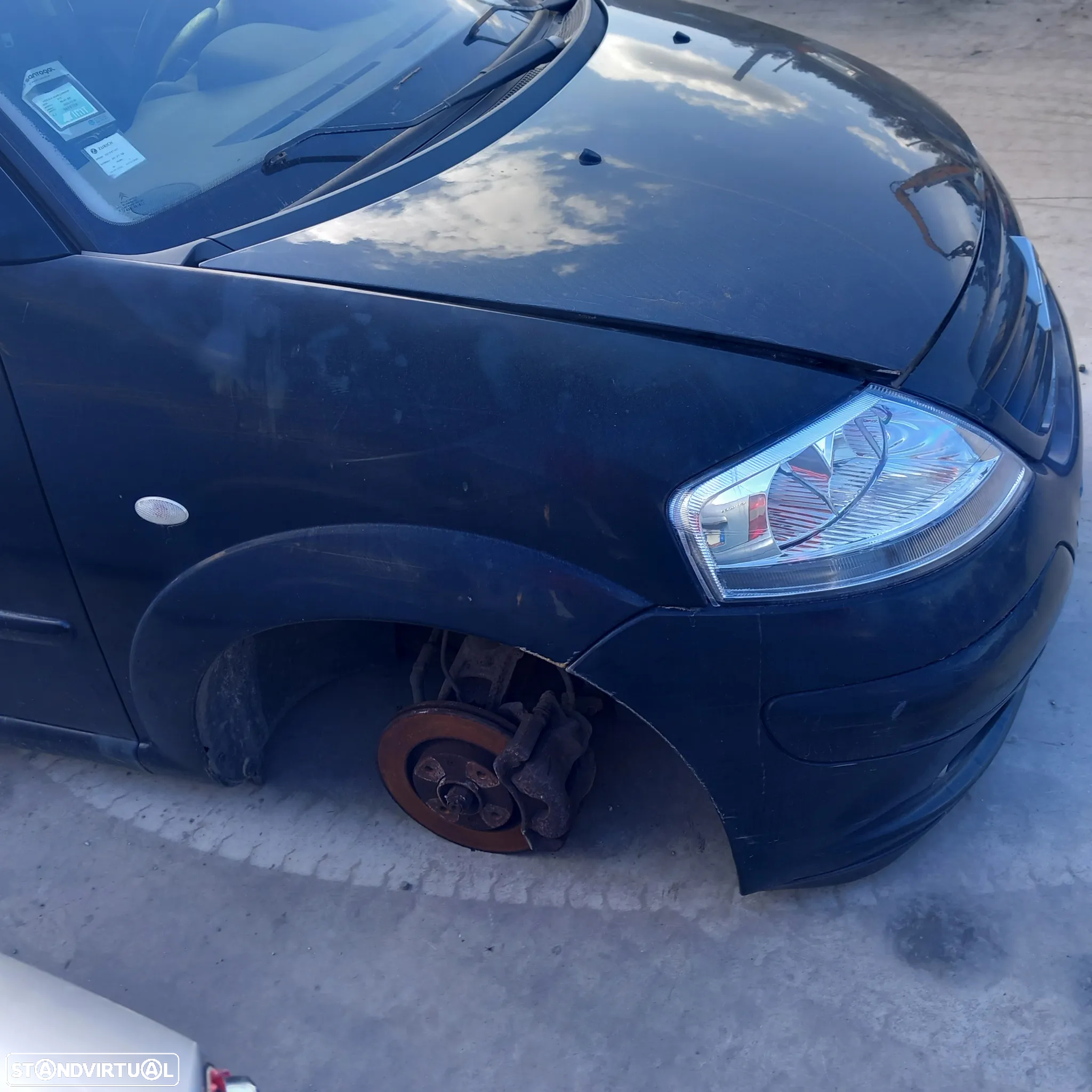 Frente completa sem airbags citroen c3 - 4
