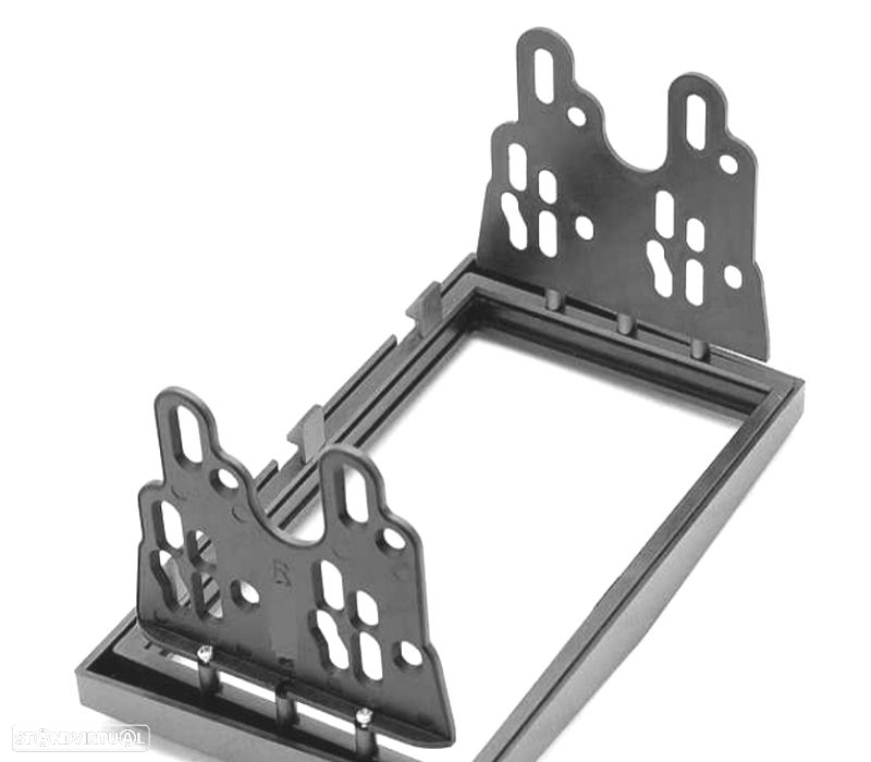 MOLDURA ADAPTADOR CINZA PARA RADIO 2-DIN PARA OPEL ASTRA ANTARA CORSA ZAFIRA - 5