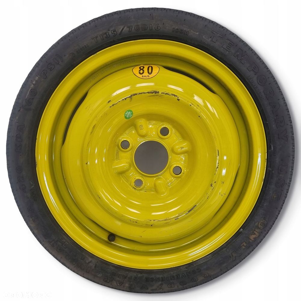 KOŁO DOJAZDOWE Mitsubishi Lancer VI IX Carisma 135/70 D16 R16 4x114.3 - 1