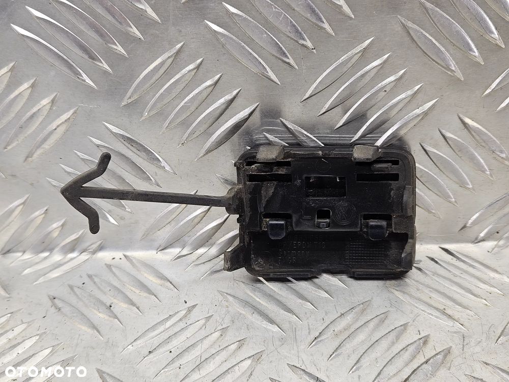 VW TOUAREG 7L 03-09R ZASLEPKA UCHA HAKA ZDERZAKA CZARNA LC9Z LEWA 7L9853665 LH - 2