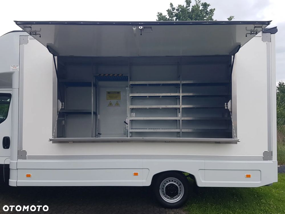 Iveco DAILY SKLEP FOODTRUCK BAR KONTENER NISKOPODŁOGOWY 4,44x2,23x2,42 KLIMA 35S14 DMC 3500KG - 15