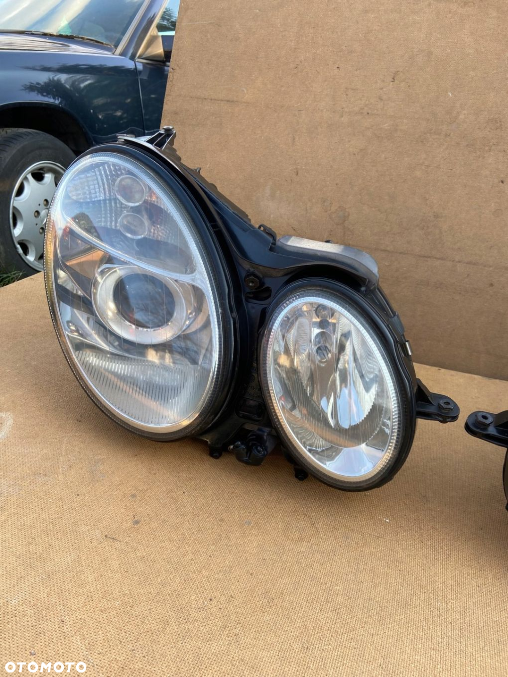 MERCEDES E KLASA W211 02-06 LAMPA BI XENON PRAWY PRZÓD KOMPLETNA, EUROPA - 4