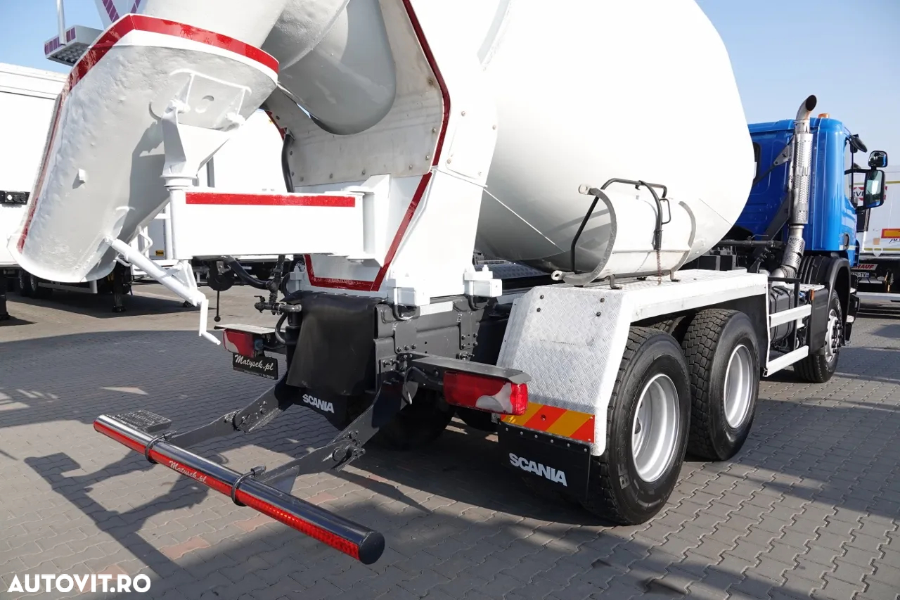 Scania P 410 / 6x4 / BETONATOR / PEAR SCHWING STETTER / 7 mc / EURO 6 - 12