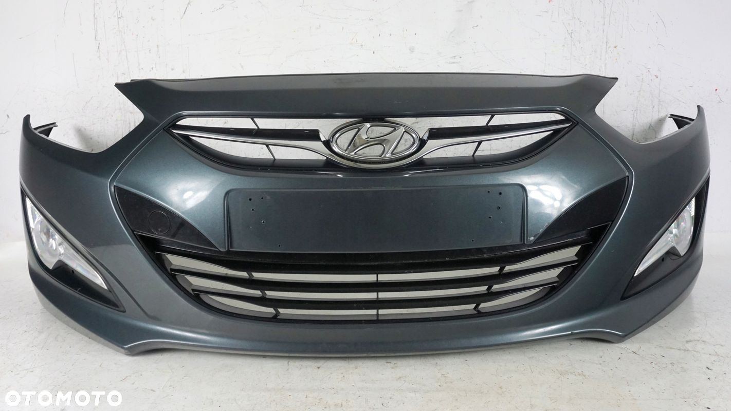 ZDERZAK PRZÓD PRZEDNI HYUNDAI I40 11-14 S6G ATRAPA HALOGEN 2011-2014 - 1