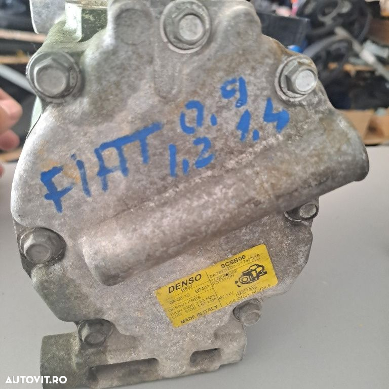 Compresor AC clima Fiat 500 2009 cod 5a7875200 1248 benzina - 3