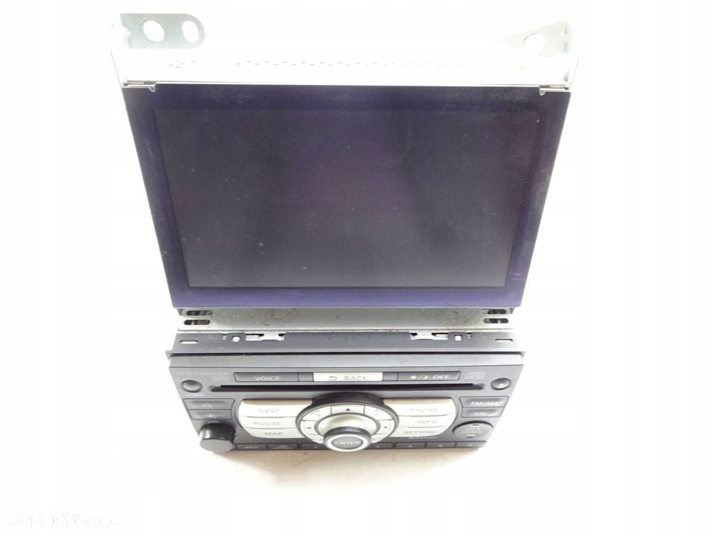 radio cd wyświetlacz nissan x-trail t31 - 1
