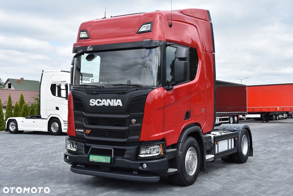 Scania R 450 / XT /  HYDRAULIKA HYVA / CAŁA NA PODUSZKACH  / 2022 / FULL LED / STANDARD /  FULL SERWIS ASO SCANIA / Retarder / !! Jak nowa !! - 3