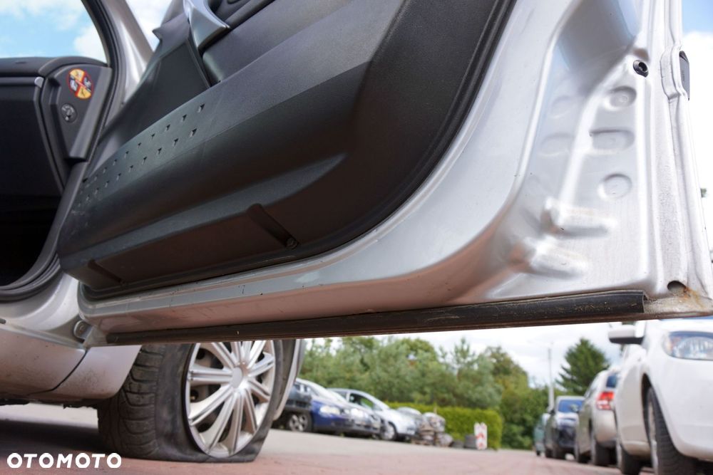 DRZWI PRZEDNIE PRAWE MEGANE II PH2 LIFT 5D HB TED69  SREBRNY RENAULT 2006-2008 - 9