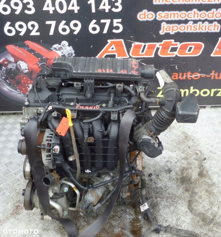 SILNIK KIA HYUNDAI PICANTO 1.2 16V G4LA 84 TYS ZMIENNE FAZY - 1