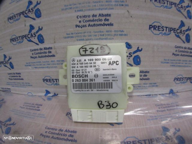 Modulo A1699000000 A1695456432 A1699020800 0263004361 MERCEDES B T245 W245 FASE 2  2010 2.0CDI 140CV 5P CINZA Módulo Sensores De Estacionamento - 1