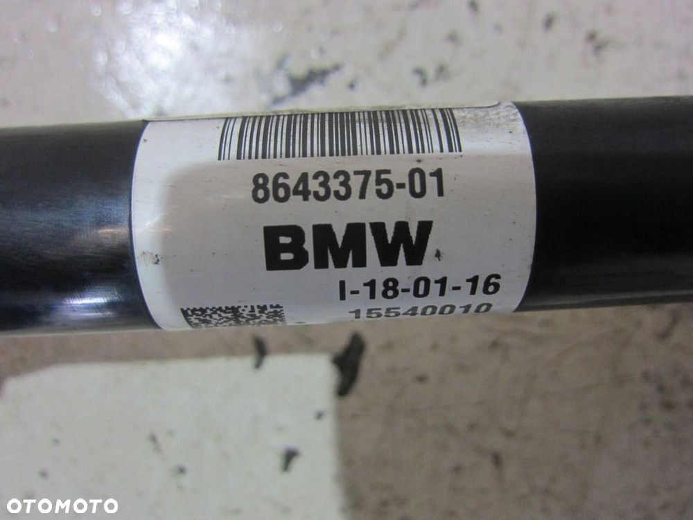 BMW X1 F48 F40 F46 PÓŁOŚ LEWA LEWY PRZÓD PRZEDNIA ORYGINAŁ 31605A2E055 - 5
