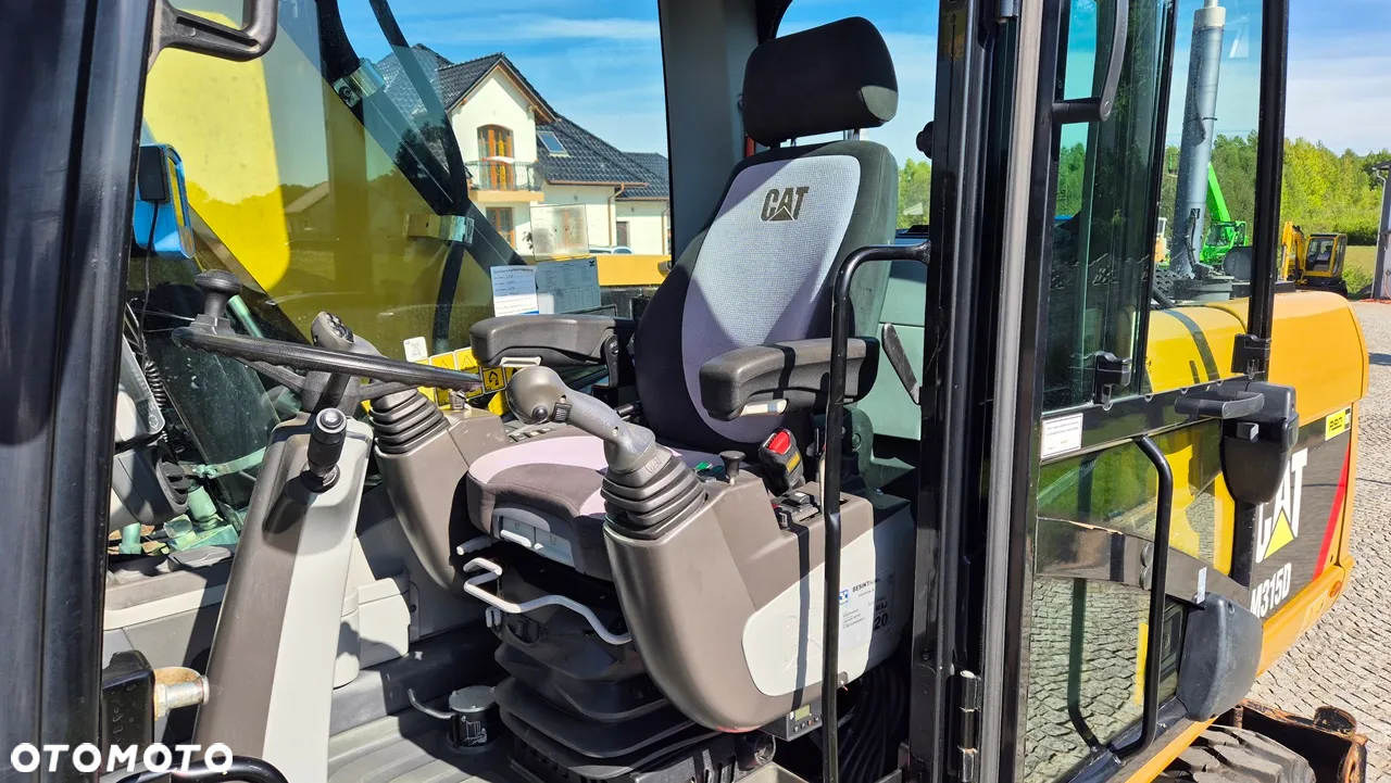 Caterpillar CAT M315D STAN BARDZO DOBRY,niwelacja,rototilt - 13