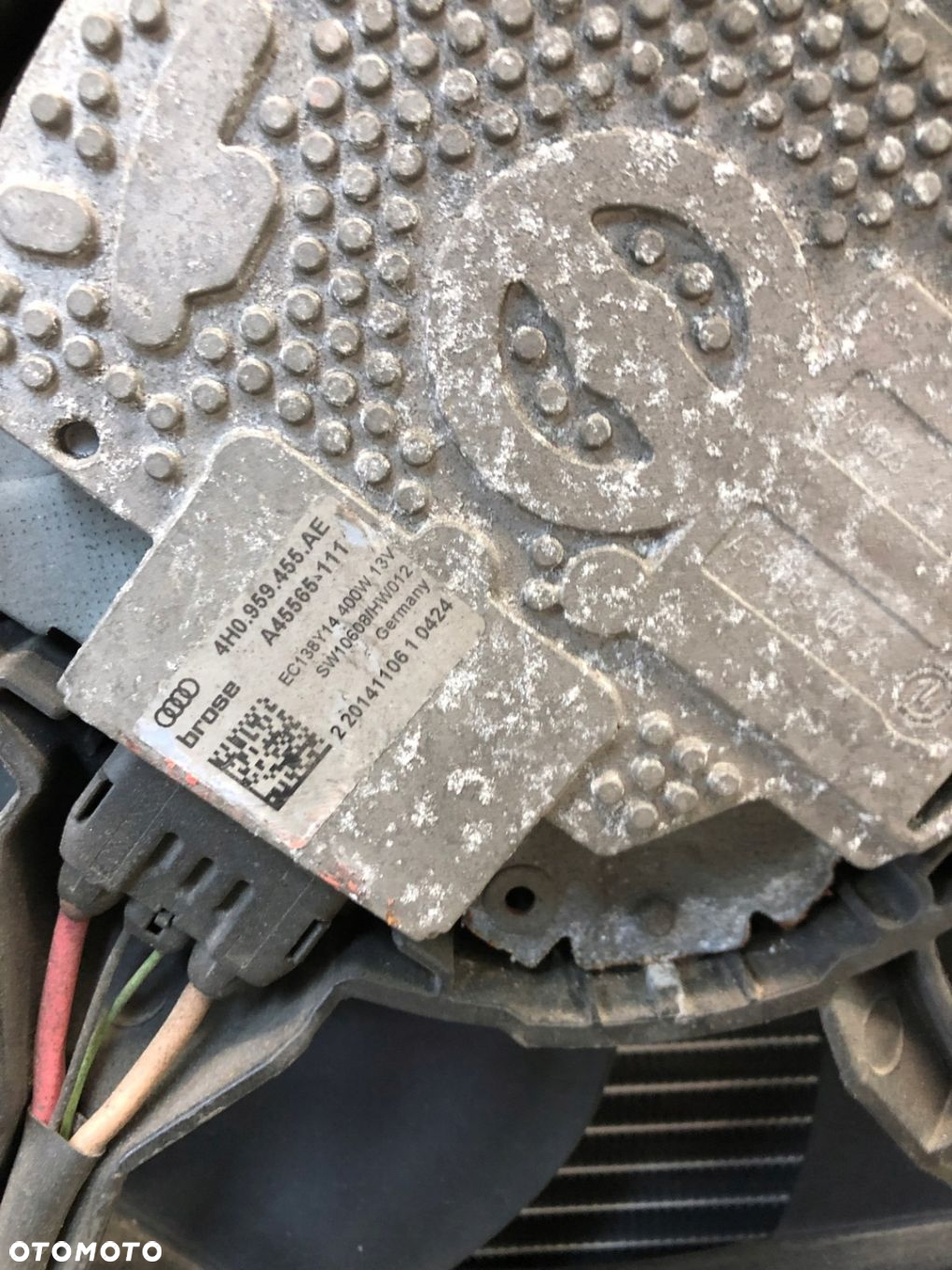 PAS PRZEDNI WZMOCNIENIE A6 C7 3.0 TDI KOMPLET - 7