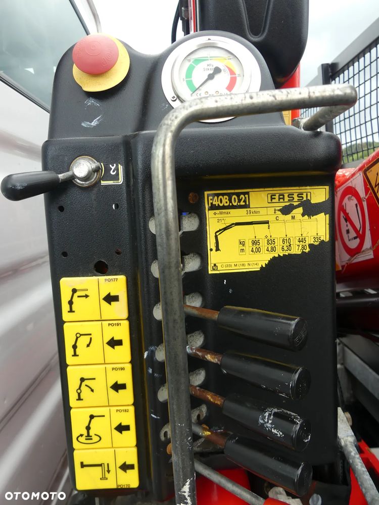 Iveco DAILY 50C16 / WYWROTKA + HDS FASSI F40 / 3- STR KIPER / - 12