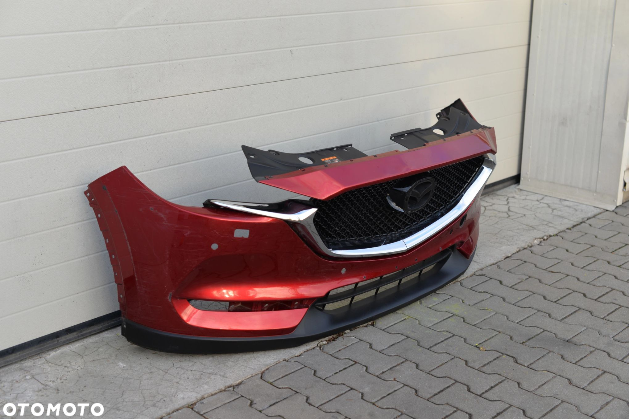 MAZDA CX5 CX-5 II 2 ZDERZAK PRZÓD PRZEDNI + GRILL KB8A-50031 - 2