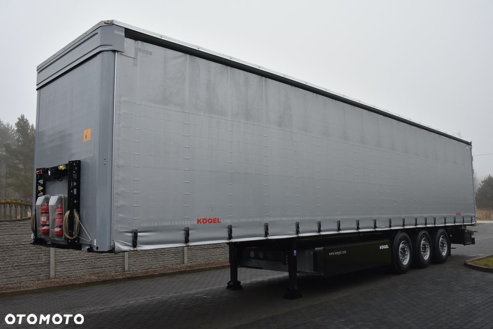 Kögel STANDARD 2023r. / NOWE OPONY! / OŚ PODNOSZONA / OSIE SAF / FIRANA / PALECIARA / JAK NOWA  !!! - 3