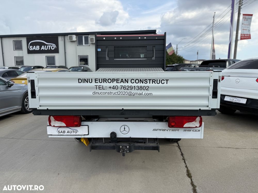 Mercedes-Benz Sprinter 315 CDI Platforma CD L3 150 CP RWD 6MT PRO - 27