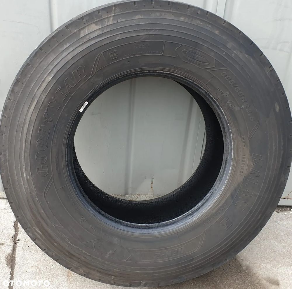 OPONA 1x GOODYEAR KMAX S GEN-2 385/65R22.5 z 2025r. Głębokość bieżnika 13,54 mm - 2