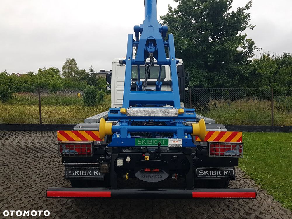 MAN TGL 12.220 HAKOWIEC SKIBICKI 4x2 KLIMA HAKOWIEC DO KONTENERÓW MANUAL 12T POD KONTENERY - 25