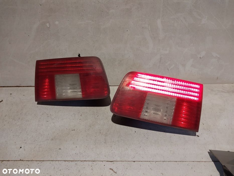 Bmw e 39 touring kombi e39 lift polift led tylna lampa tył prawa lewa prawy lewy w klapę bagażnika