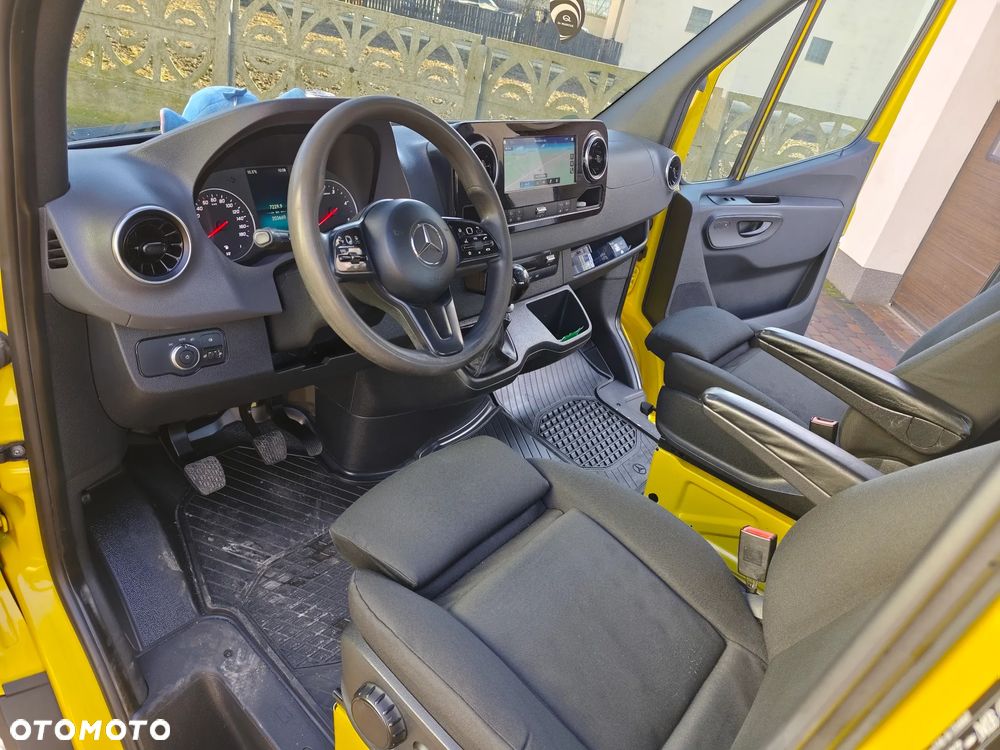 Mercedes-Benz SPRINTER 317 CDI 170KM MAXI LONG DOKA 6OSOBOWA SKRZYNIA KAMERA KLIMATRONIC NAVI COMMAND INTERNET HAK 3500 TEMPOMAT RADAR fotele KOMFORTY podgrzewane - 16