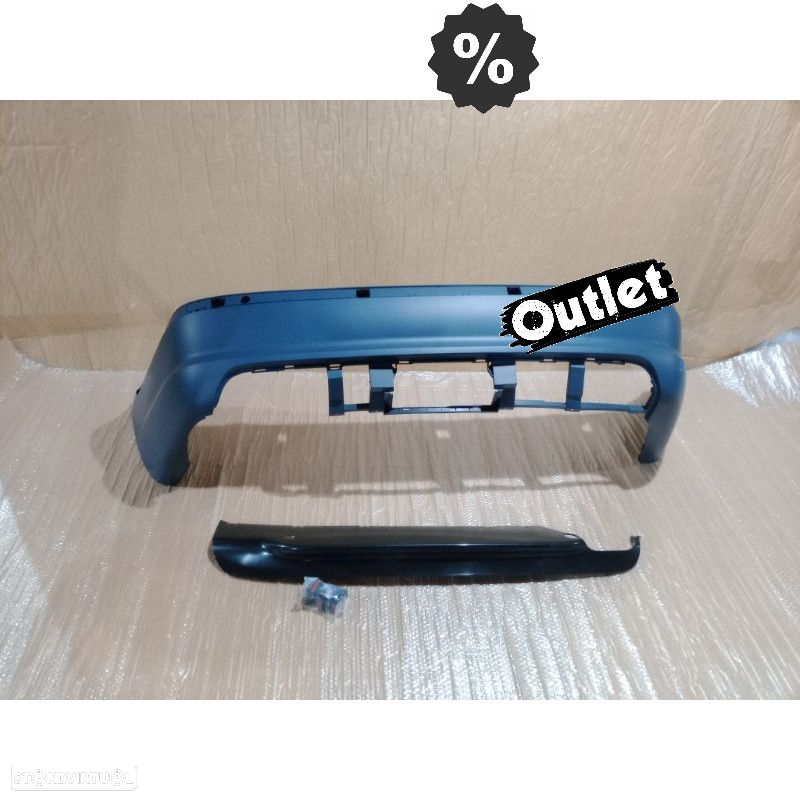 C002112C5 PÁRA-CHOQUES TRASEIRO BMW E46 BERLINA 98-05 LOOK M PDC - 6
