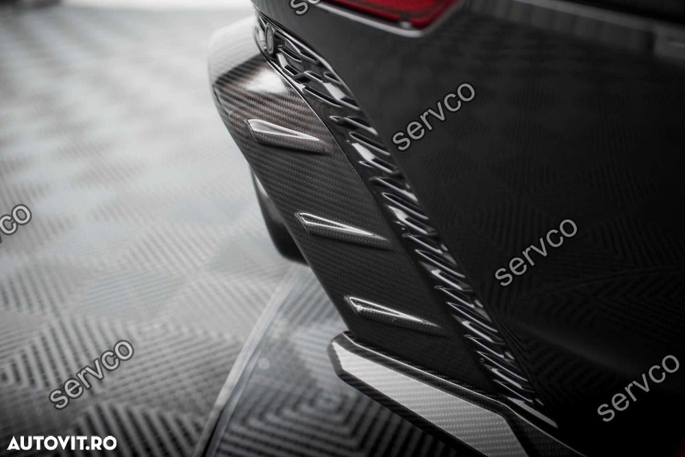 Prelungire difuzor bara spate Audi RSQ8 Mk1 2019- v10 - Maxton Carbon - 3
