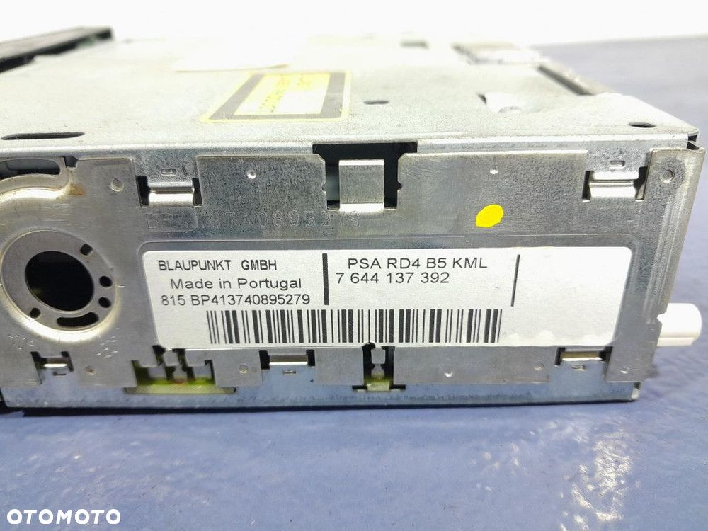 CITROEN C4 I RADIO ODTWARZACZ CD 9554571377 - 5