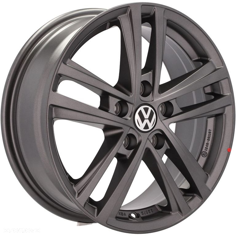 4x Felgi 16 OE TUV m.in. do VW Caddy Golf 7 8 Passat B7 B8 Sharan Troc Tiguan Touran - SE026016 - 3