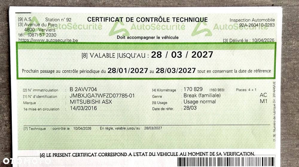 Mitsubishi ASX 1.6 DID Invite - 40