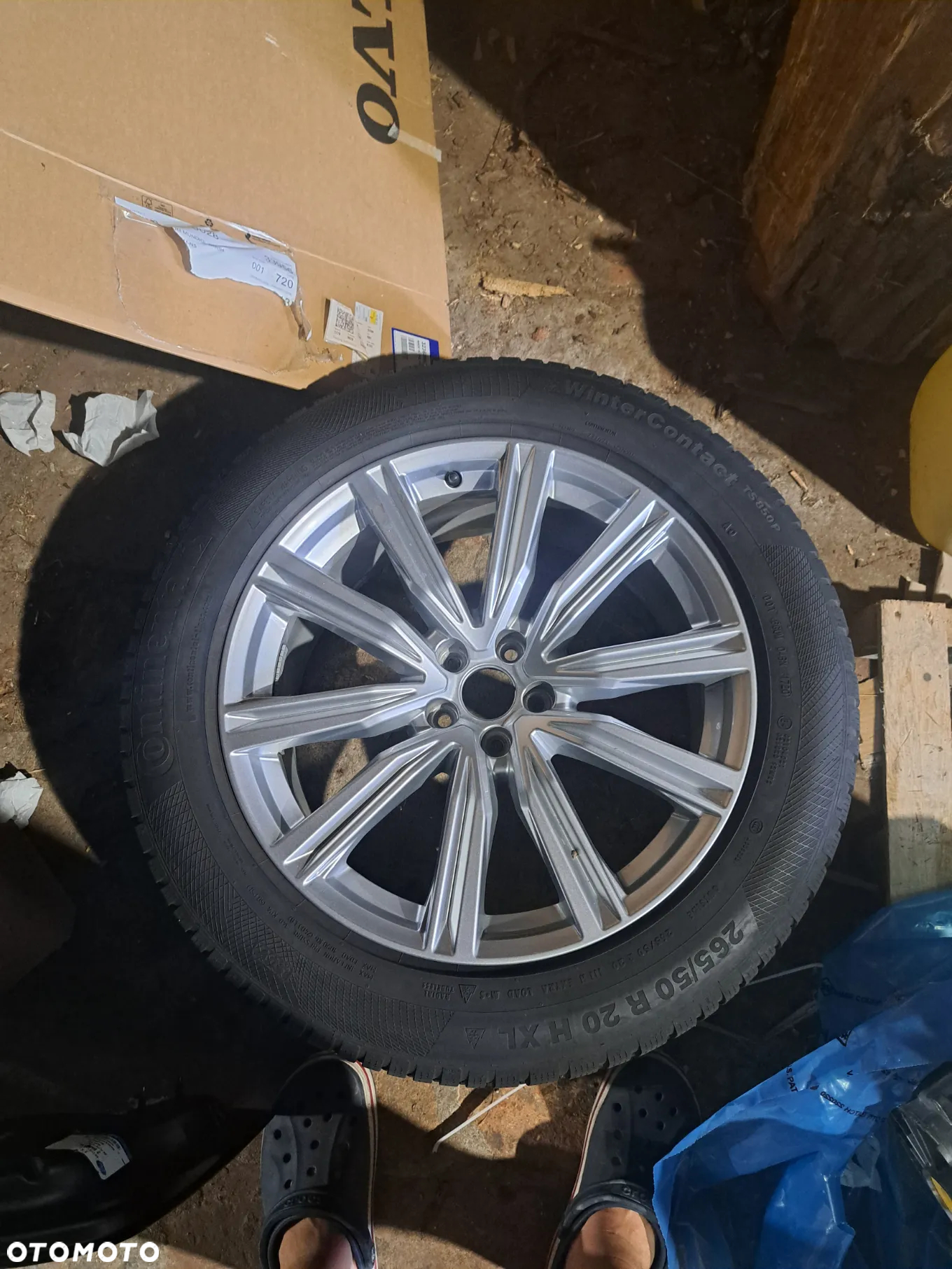 Koła zimowe Felgi Aluminiowe Audi Q8 20 Cali 265/50R20 111H XL 4M8601025T E-8.5Jx20H2 ET 20 DOT 1720 2020 Rok Continental WinterContact TS 850P 265/50R20 H XL 111H - 19
