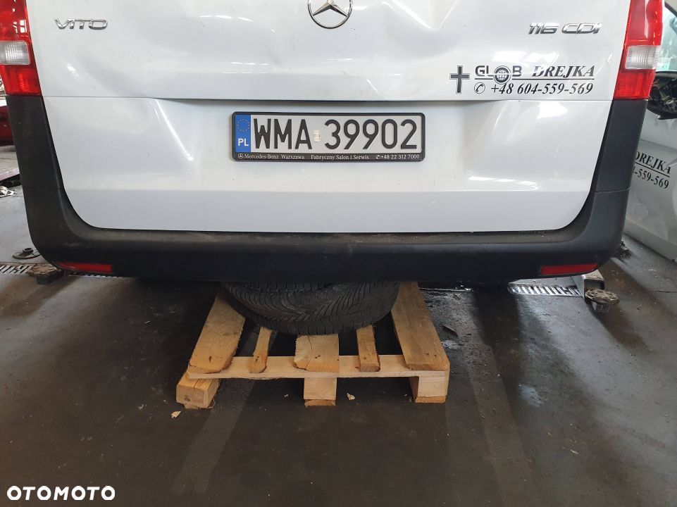 ZDERZAK TYŁ MERCEDES VITO W447 2018R. - 1