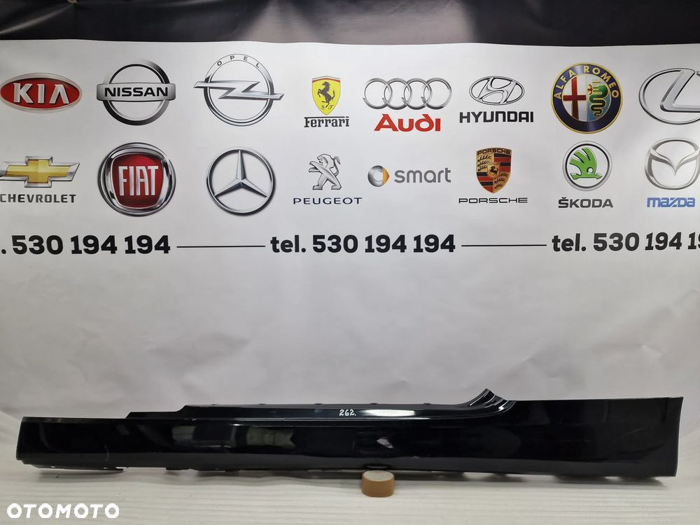 BMW E92 / E93 06- LEWA LISTWA PROGOWA / NAKŁADKA PROGU , NR 51777130873 , NR AUKCJI PR262 - 1