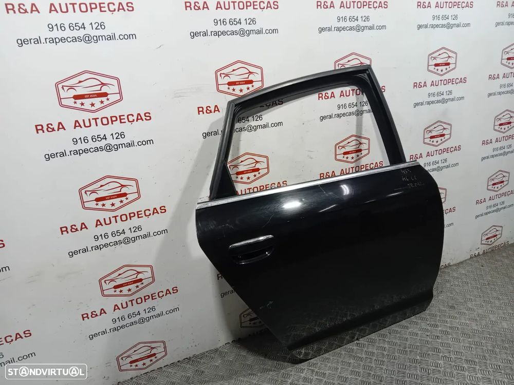 Porta Trás Traseiro Esquerdo Audi A6 C6 Sedan Carro Original - 2