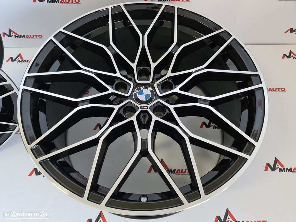 Jantes BMW Novo M3/M4 2021 Preto Polido 20 - 5