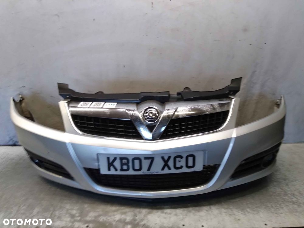 $ OPEL VECTRA C LIFT ZDERZAK PRZÓD PRZEDNI Z157 SREBRNY HALOGENY - 1