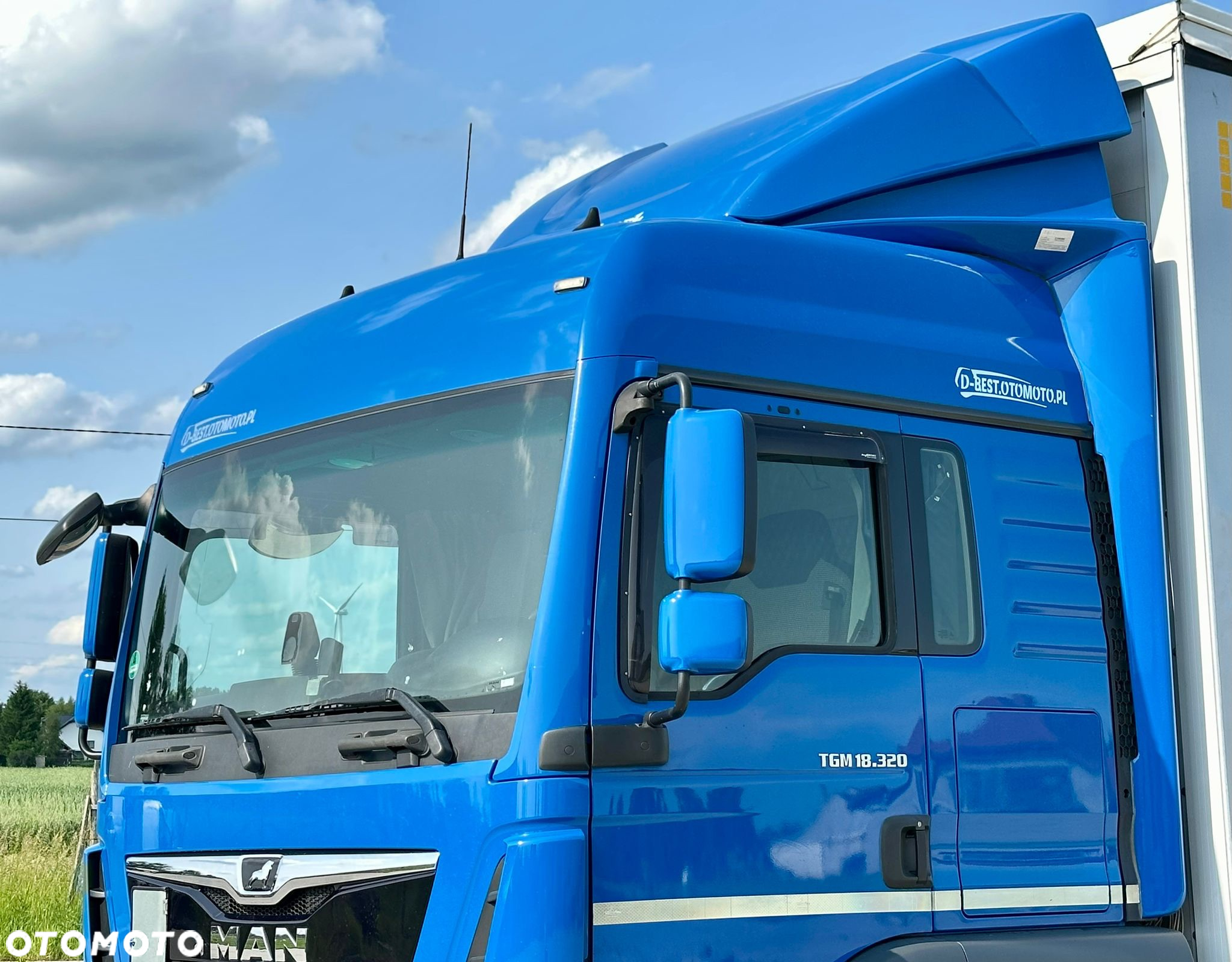 MAN TGM 18.320 / FIRANKA / 20 EUROPALET / 8.3 M DŁUGOŚCI / AUTOMAT / SYPIALKA / 2018 ROK / 9 809 KG ŁADOWNOŚCI - 13